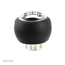 Punho Moca Mudanças 6V Pele Peugeot Citroen 307 308 3008 407 5008 807 C3 C4 Picasso - 2