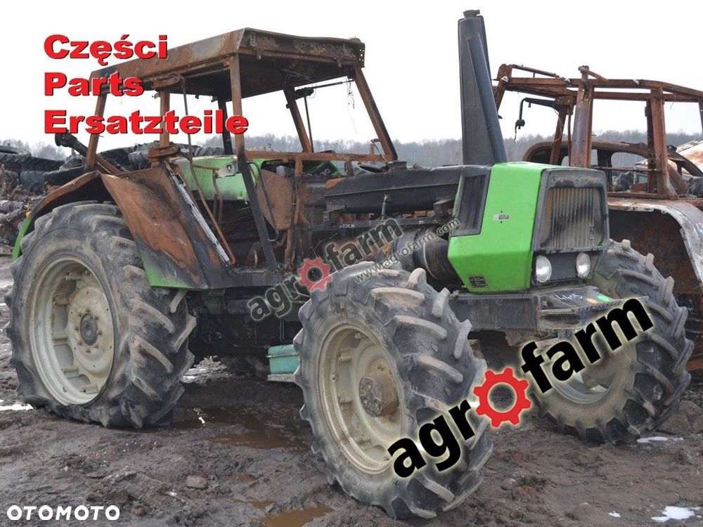 Deutz DX 6.10 części, skrzynia biegów, silnik, oś - 1