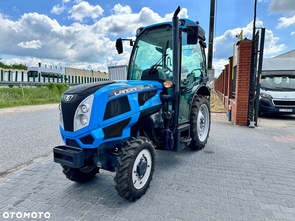 Landini REX 4 90V Wąski:1m 4x4 Pełzaki Półbiegi Rewers 680h Sadowniczy Jak NOWY - 1