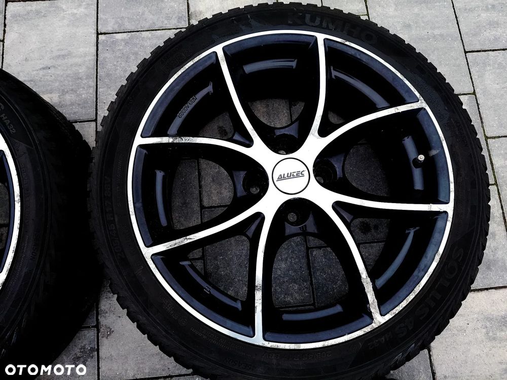 FELGI Z OPONAMI KOŁA ALUMINIOWE PEUGEOT 207 CITROEN R17 4X108 ET25 65,1 mm OPONY KUMHO SOLUS 4S 205/45 R17 2023r NR44 - 5