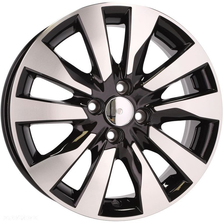 4x Felgi 16 m.in. do RENAULT Clio Captur Kangoo SUZUKI Swift HYUNDAI Getz Rio Stonic - W1785 - 7