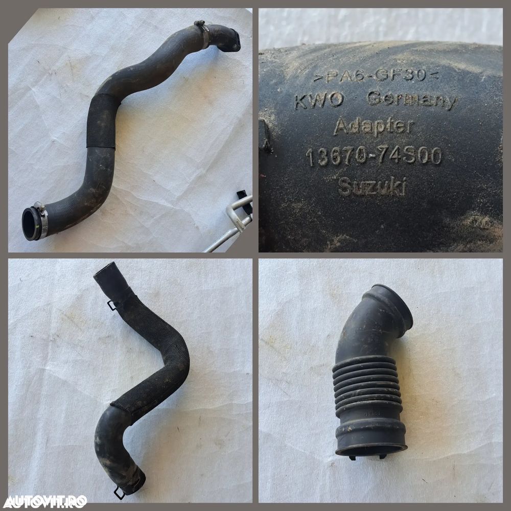 -2- Anexe Suzuki Vitara 1.4 BoosterJet Hybrid K14D 2015-Prezent Cutie filtu de aer vas expansiune instalatie electrica motor catalizator furtun turbo intercooler conducta EGR senzor contrapresiune - 6