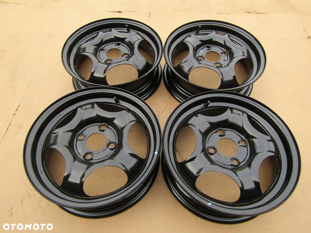 4x Felgi Stalowe 14 DACIA SPRING NISSAN MICRA K12 K13 4,5 j 4x100 ET37 403008414R-A - 6