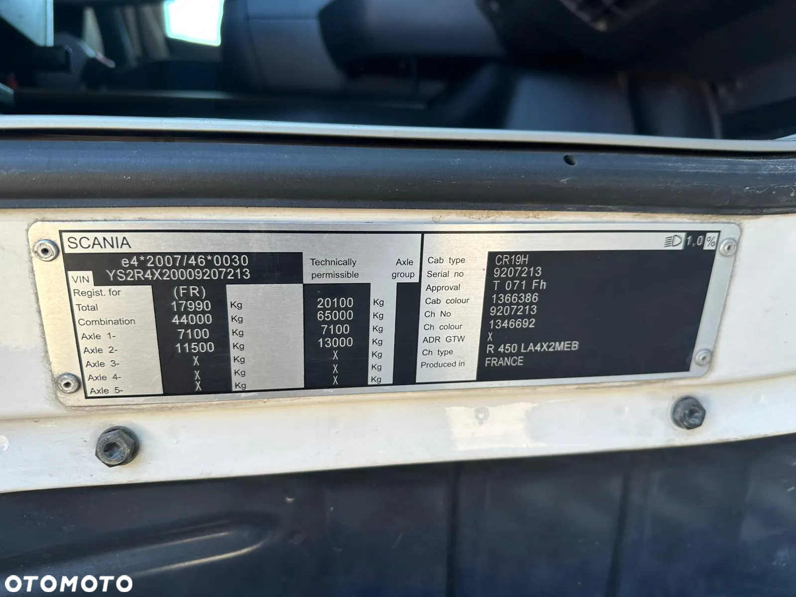 Scania R450 Ciągnik Siodłowy, 2016rok, 450KM, Euro 6 - 26
