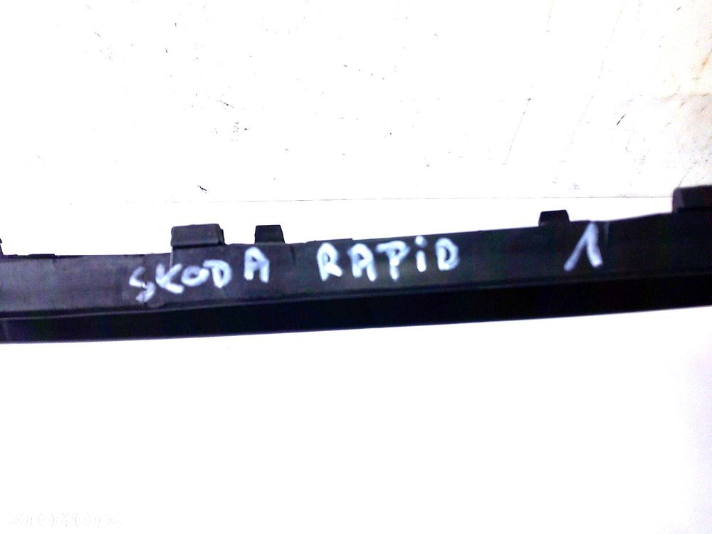 skoda rapid kratka zderzaka przód przednia - 2