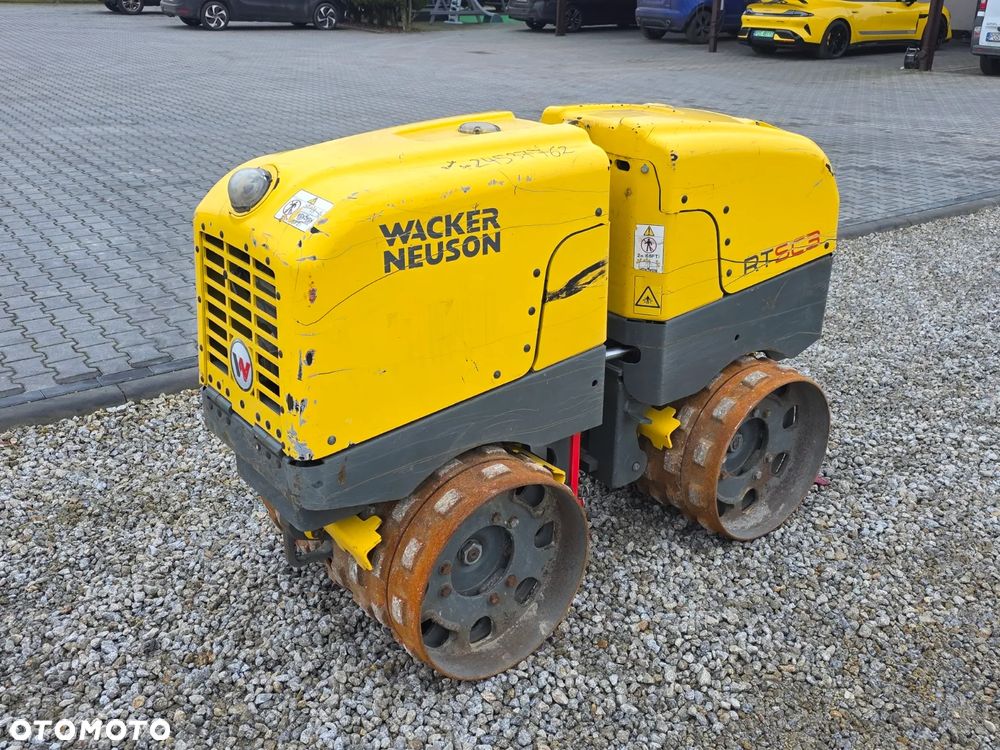 Wacker Neuson RTSC3 walec okołkowany zdalnie sterowany, silnik KUBOTA - 1