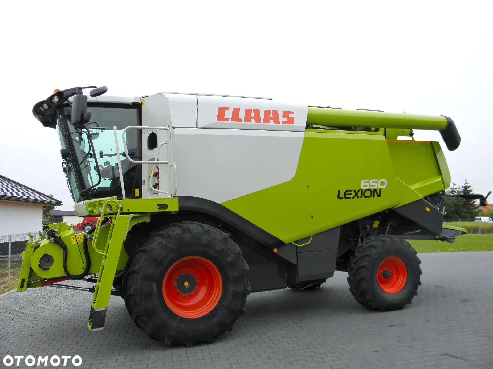 Claas Lexion 650 2014 Rok, heder V750, Nie Malowany, Stan Idealny - 8