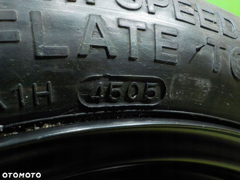AUDI A3 8P GOLF V GOLF VI kolo dojazdowe 125/70/16 5X112 - 5