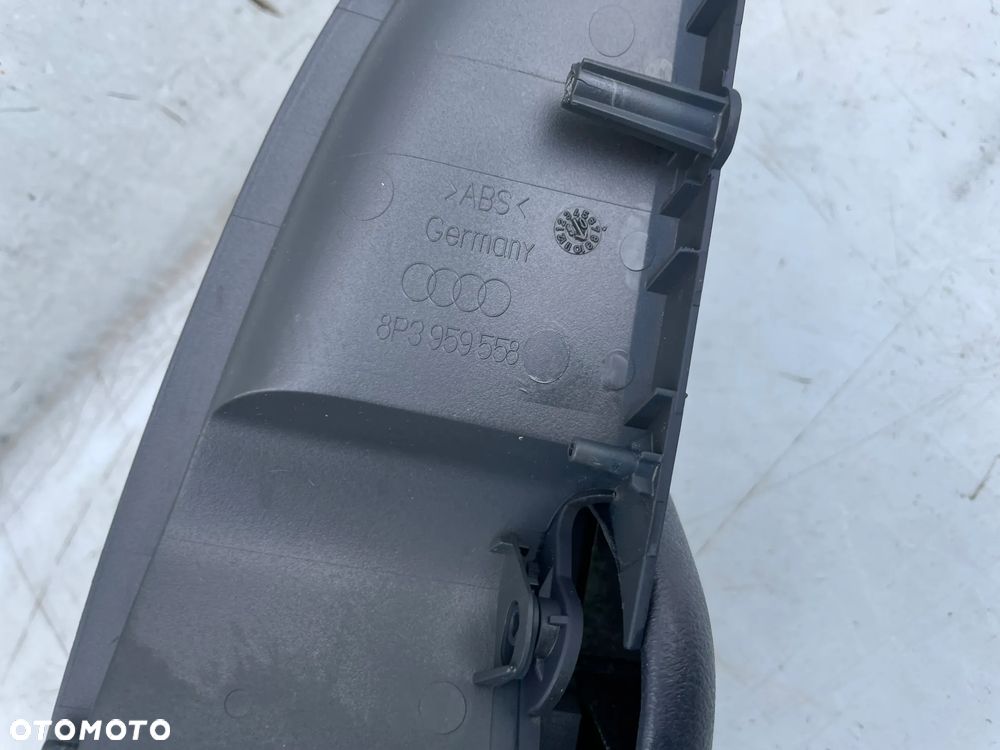 PODŁOKIETNIK PRAWY PRZÓD AUDI A3 8P 3D GRANAT NIEBIESKIE - 10