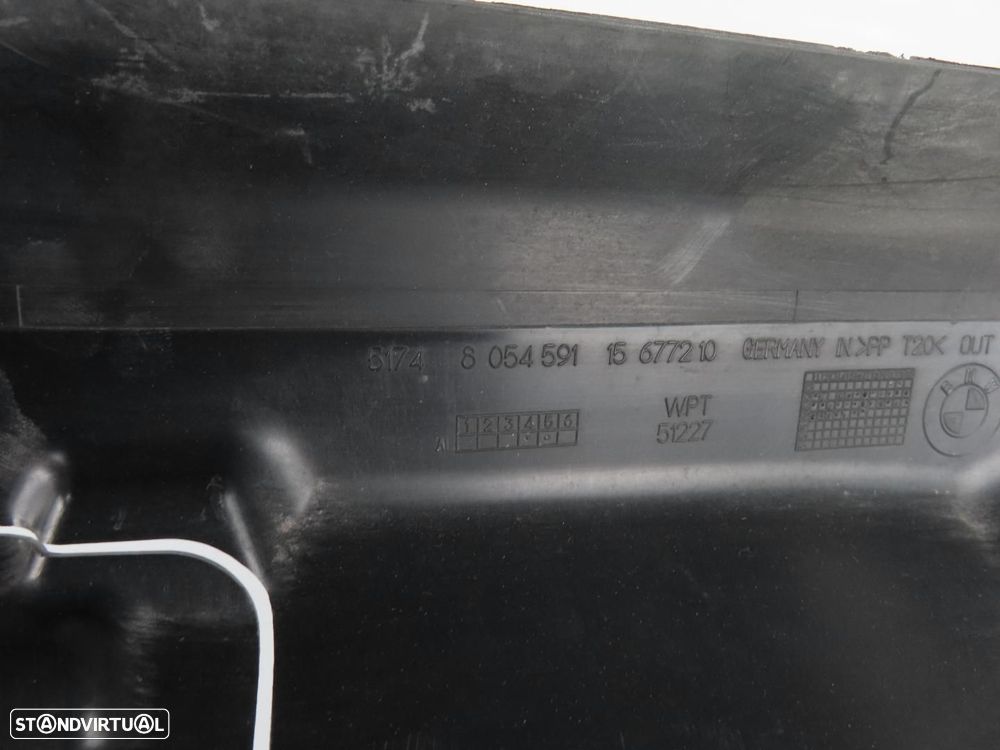 Conduta de ar Inferior/Central/Frente Usado / Original BMW 5 (F10)/BMW 5 Touring... - 4