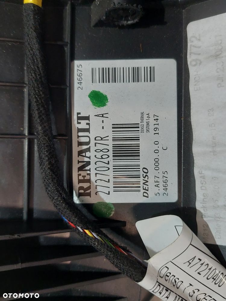 NAGRZEWNICA RENAULT MASTER 4 IV 2,3 DCI NR 272702687R - 2