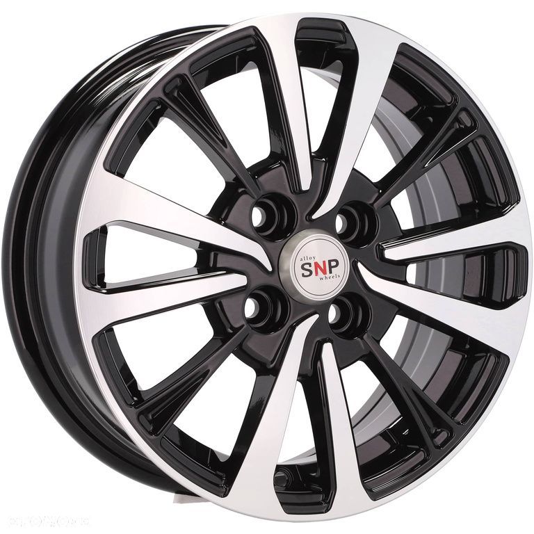 4x Felgi 14 4x100 m.in. do TOYOTA Aygo Yaris KIA Picanto RIO MAZDA 2 II OPEL Agila - B1846 - 3