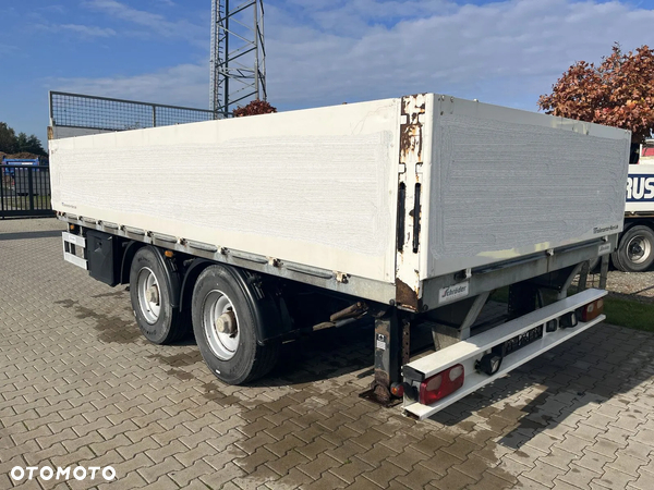Schrader TANDEM BUDOWLANKA 2013 r. OCYNK!!! ORYGINALNY GÓRNY ZACZEP dł. 5,2 m KOŁA R 19,5