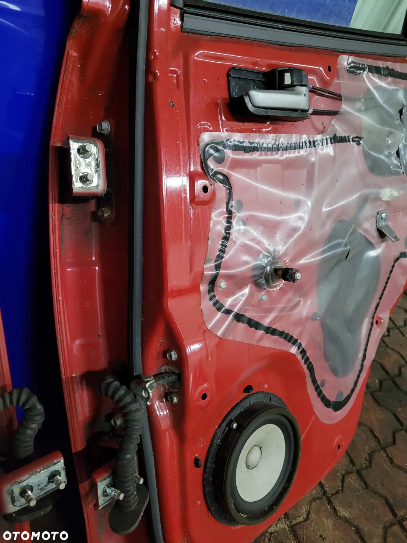 PRZOD LEWY ZAMEK 299 ZŁ DRZWI LEWY TYŁ PRZÓD PRAWY TYŁ CZĘŚCI WYPOSAŻENIA DRZWI OPEL AGILA B - 15