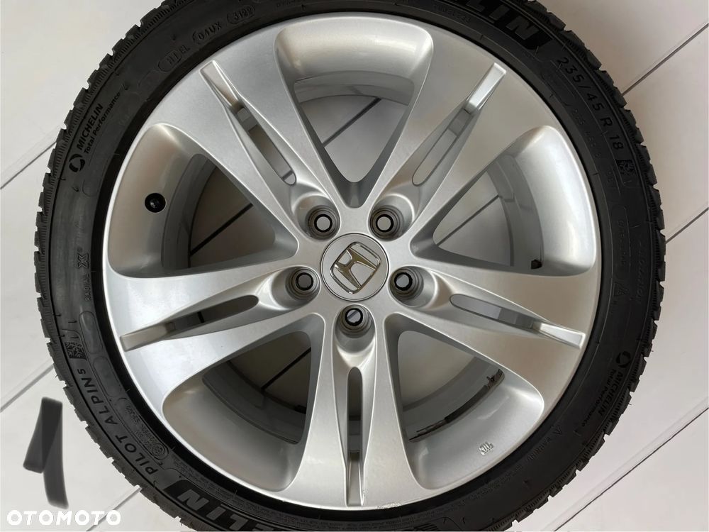 Ładne Felgi 18 Honda Accord VIII Typ S – oryginalne, bardzo dobry stan, 5x114.3 do Honda Accord, CR-V, Civic - 9