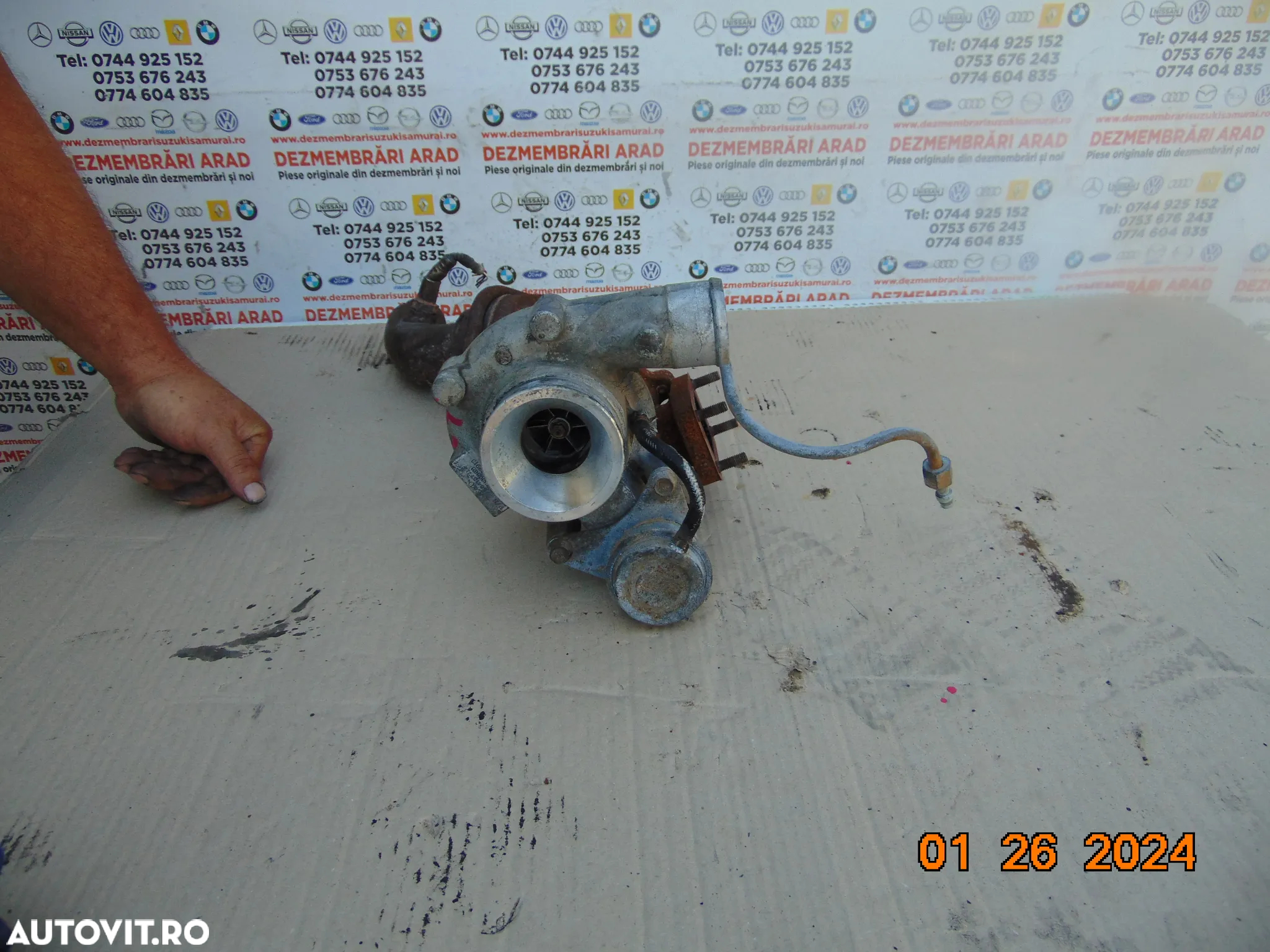 Turbina iveco 3.0 euro 4 iveco daily 2006-2011 euro 4 turbosuflanta cod - 5