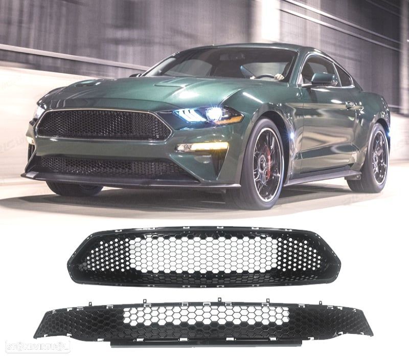 GRELHAS FORD MUSTANG 18-23 LOOK BULLITT - 1