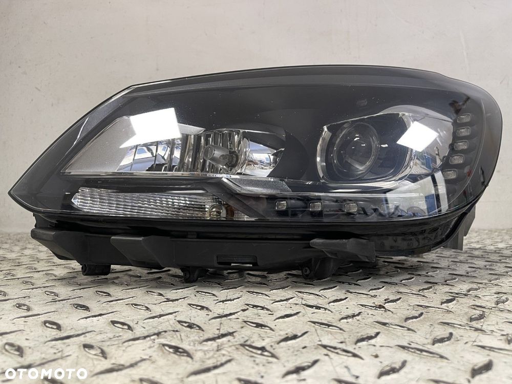 VW TOURAN CADDY 10-15 LAMPA LEWA PRZEDNIA XENON + LED EUROPA 1T1941751H - 5