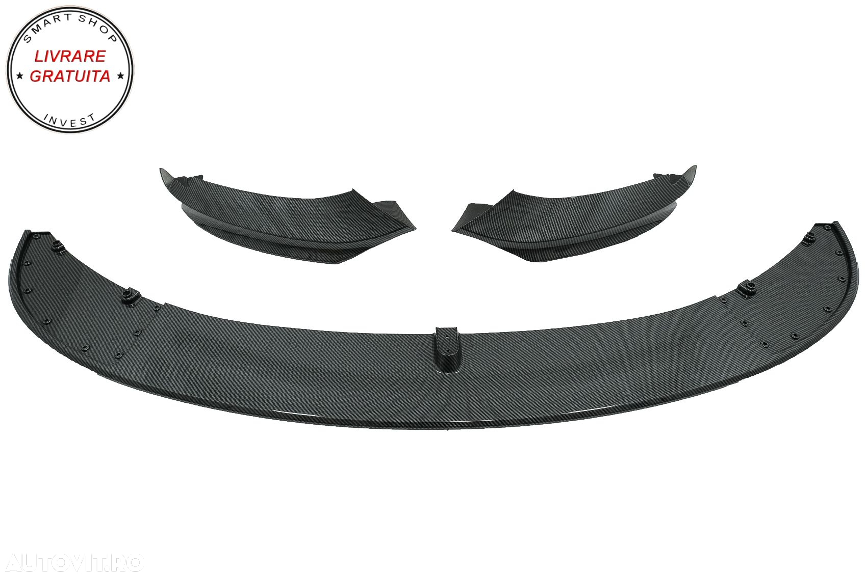 Prelungire Bara Fata BMW Seria 4 F32 F33 F36 (2013-03.2019) M-Performance Carbon F- livrare gratuita - 3