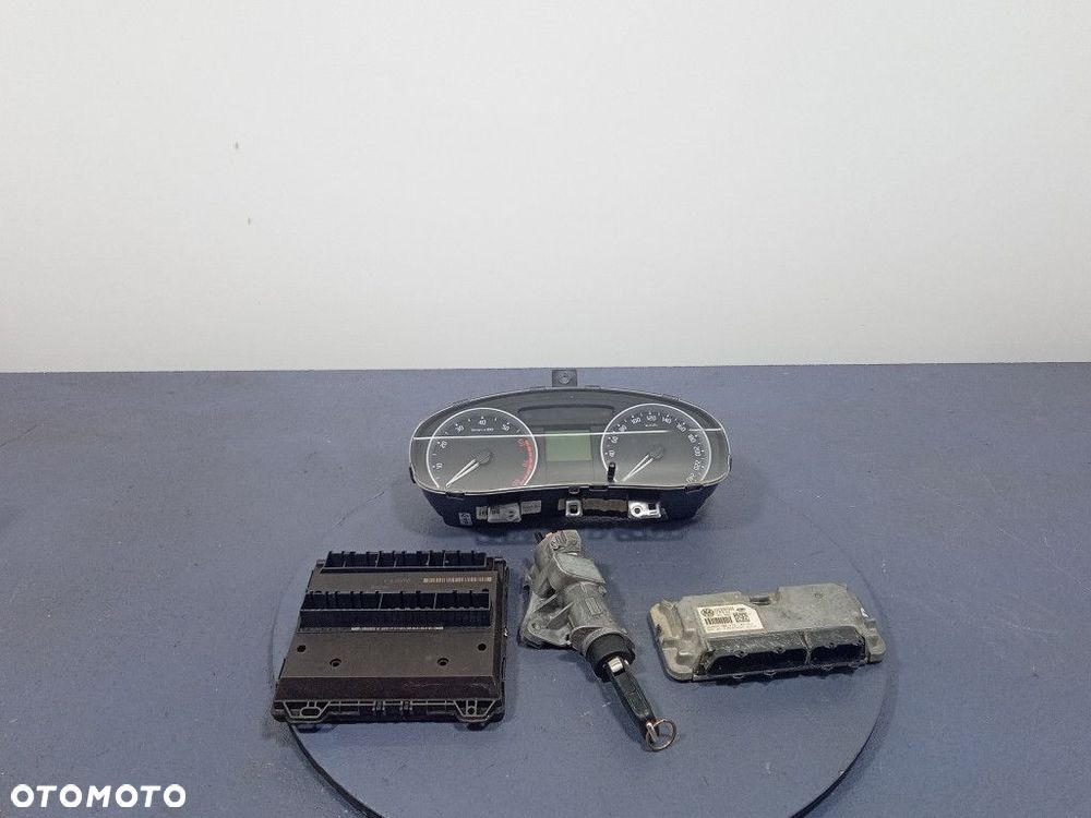 SKODA FABIA II 5J 1.4 16V STEROWNIK ZESTAW STARTOWY 03C906024B - 1