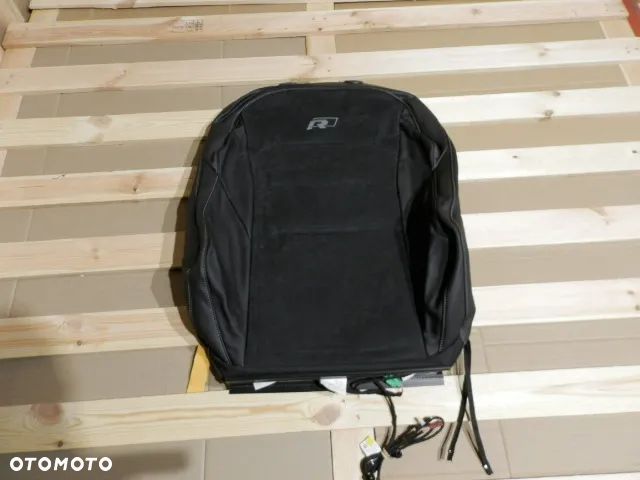 FOTEL FOTELE OPARCIE  LEWE PRAWE POSZYCIE TAPICERKA SKORA ALCANTARA TITANSCHWARZ KCT VOLKSWAGEN ARTEON 3G8 R LINE ORYGINAŁ KCT - 9