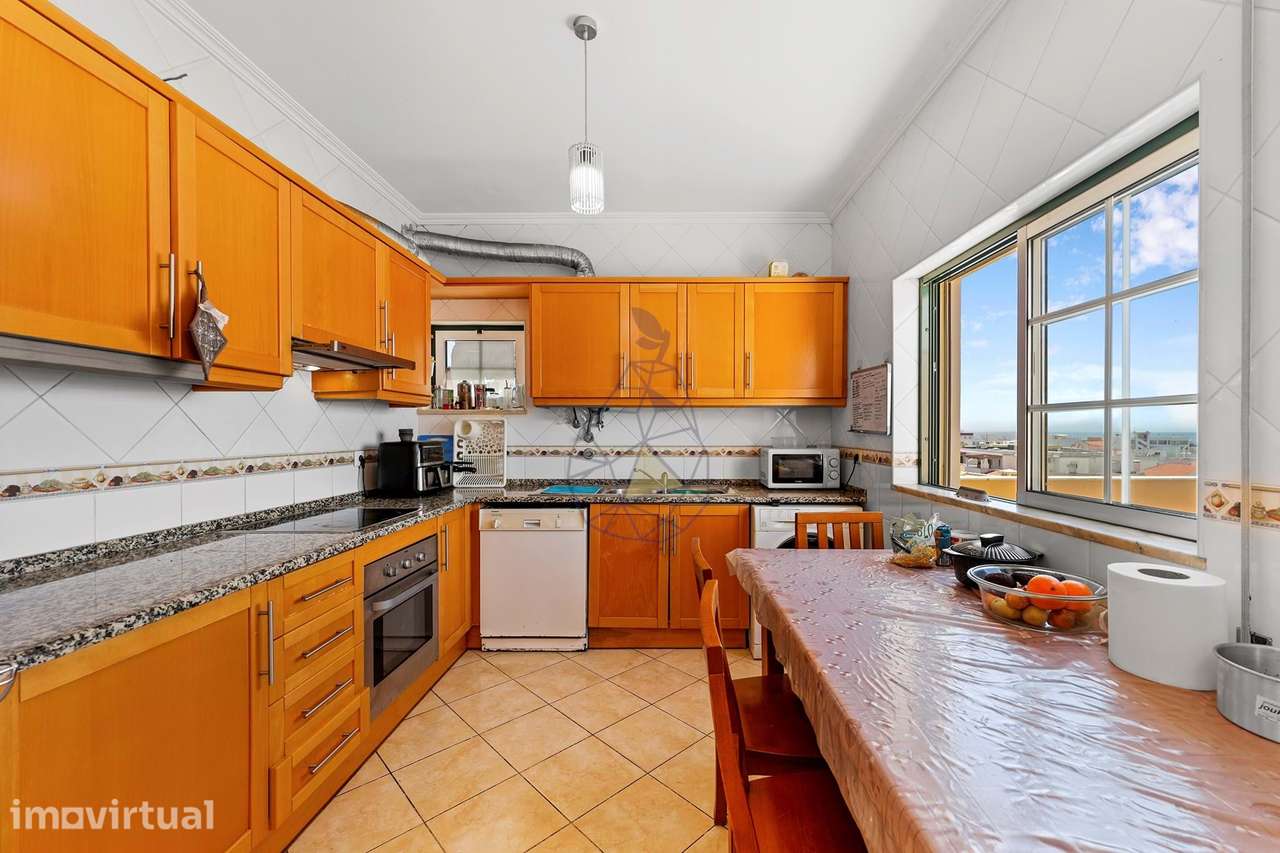 Apartamento T1+3 com Vista Mar do terraço em Quarteira - Grande imagem: 4/60