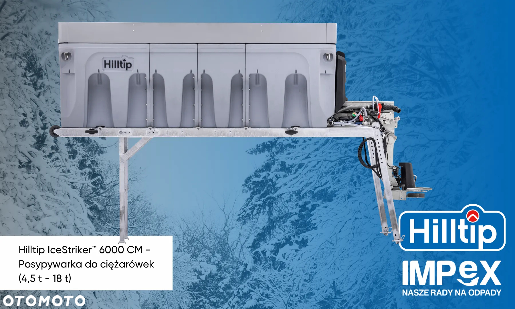 Inny IceStriker™ 6000 CM - posypywarka do ciężarówek (4,5-18 t) - 2