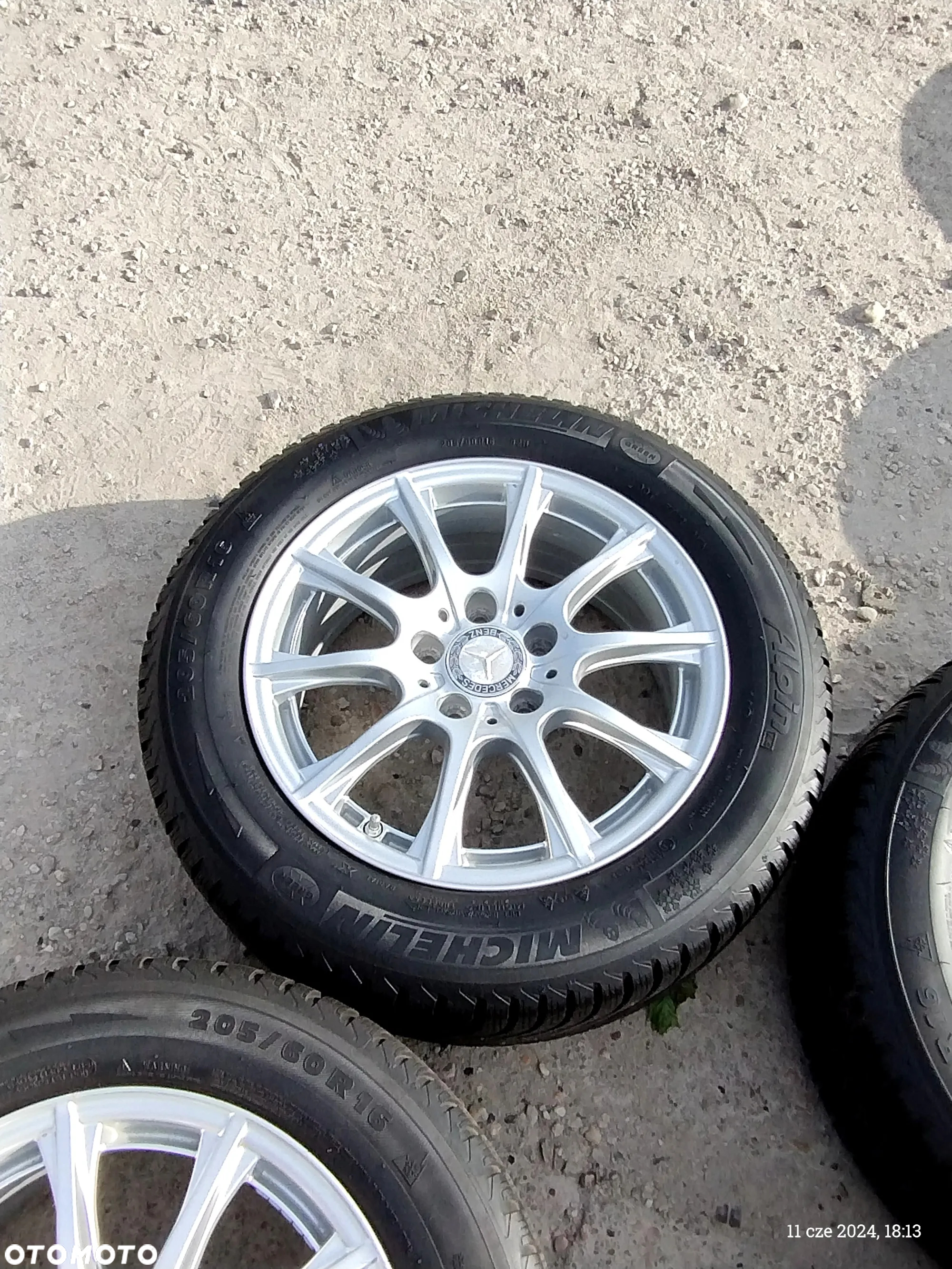 5x112 Alufelgi Felgi Aluminiowe 16 Koła Zimowe Zima Mercedes A Klasa W176  W177 A177 W169 CLA A117 W117 B Klasa W246 W247 W245 VITO V-KLASA C Klasa W204 W205 Legnica Alu-Rad 205/60 6mm - 7