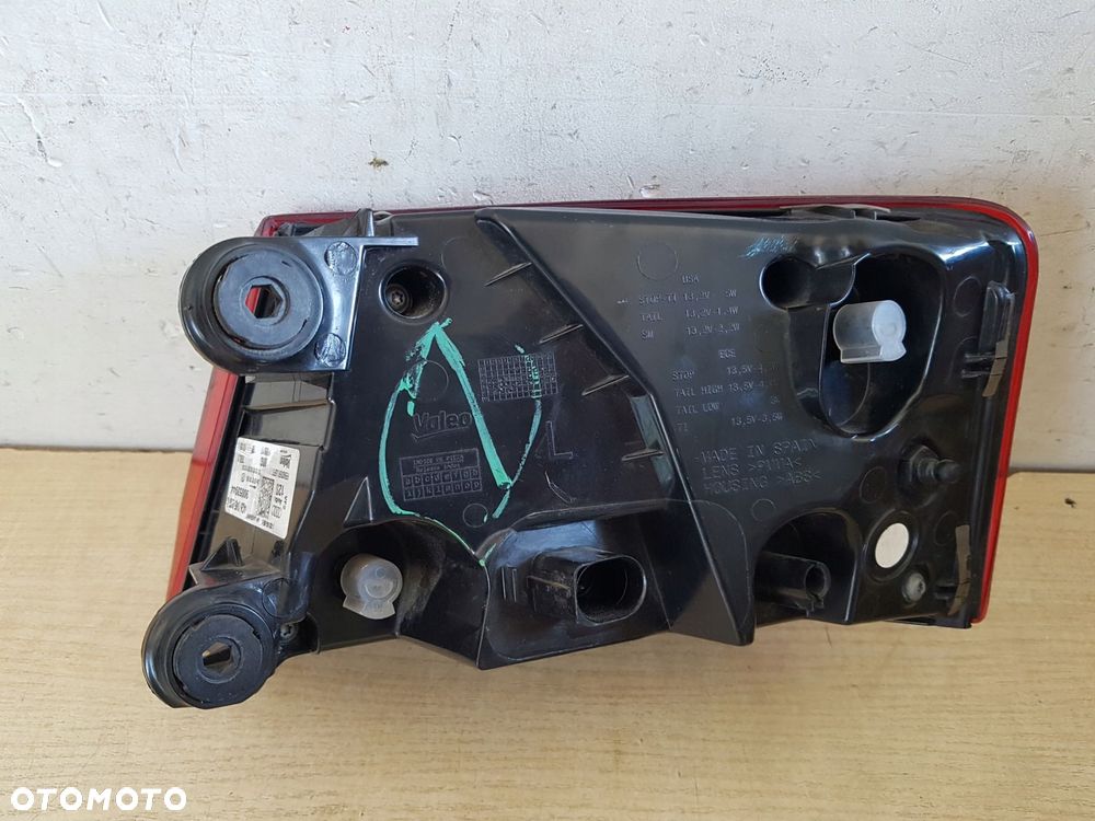 audi a6 c7 lift sedan lampa led lewy tył 4g5945095c - 4
