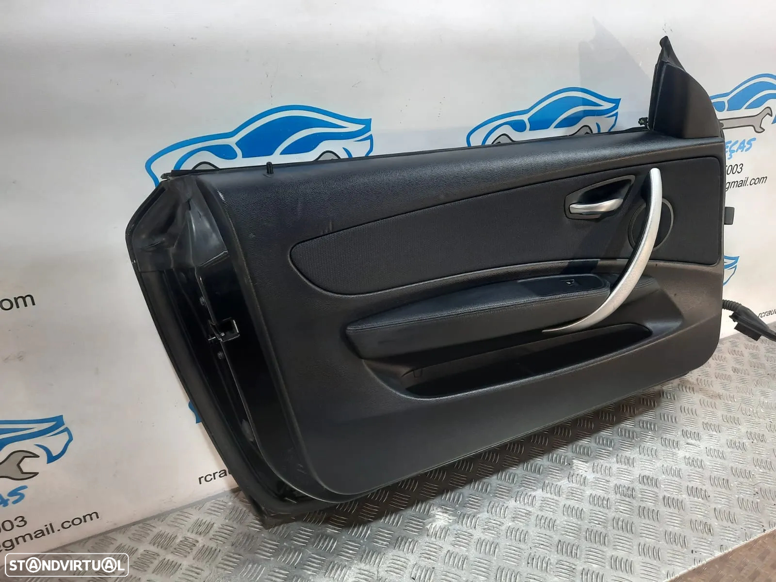 PORTA PORTAS FRENTE FRONTAL ESQUERDA BMW SERIE 1 E81 E82 COUPE E88 CABRIO FECHO ELEVADOR MOTOR PUXADOR VIDRO 41007207445 7207445 - 7