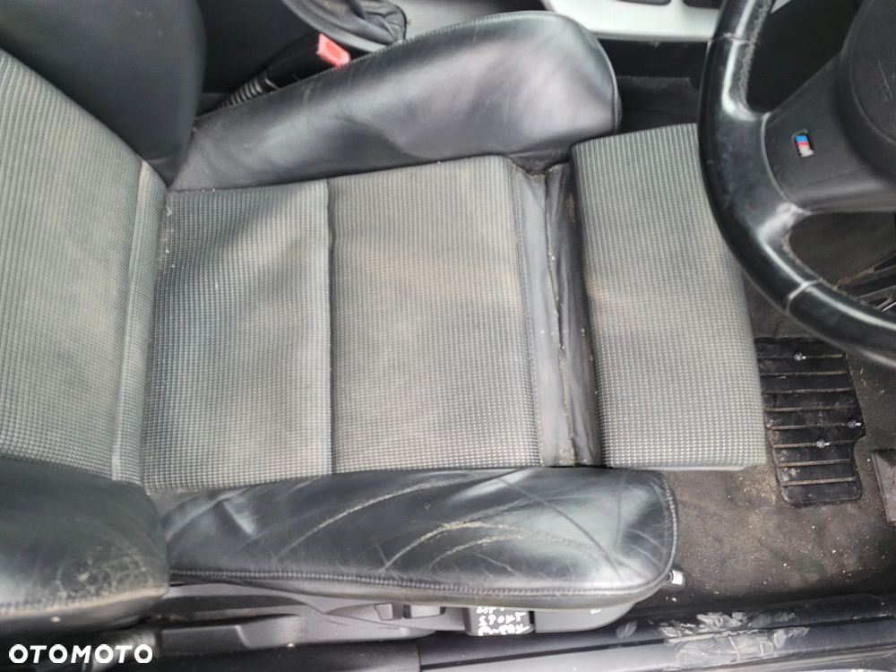 FOTEL PRAWY PRZÓD PRZEDNI BMW E60 LIFT M PAKIET PÓŁSKÓRA C36 - 2