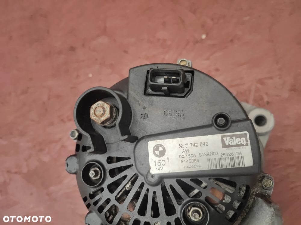 BMW E46 ORYGINALNY ALTRNATOR DO SILNIKA GAMY M47 / M57 ( 1.8D / 2.0D / 3.0D ) VALEO 150A  O NR.  12 31 7 788 247 / 12 31 7 788 222 / 12 31 2 249 969 / 12 31 7 787 346 / 12 31 2 249 966 OEM SPRAWNY W 100% - 5
