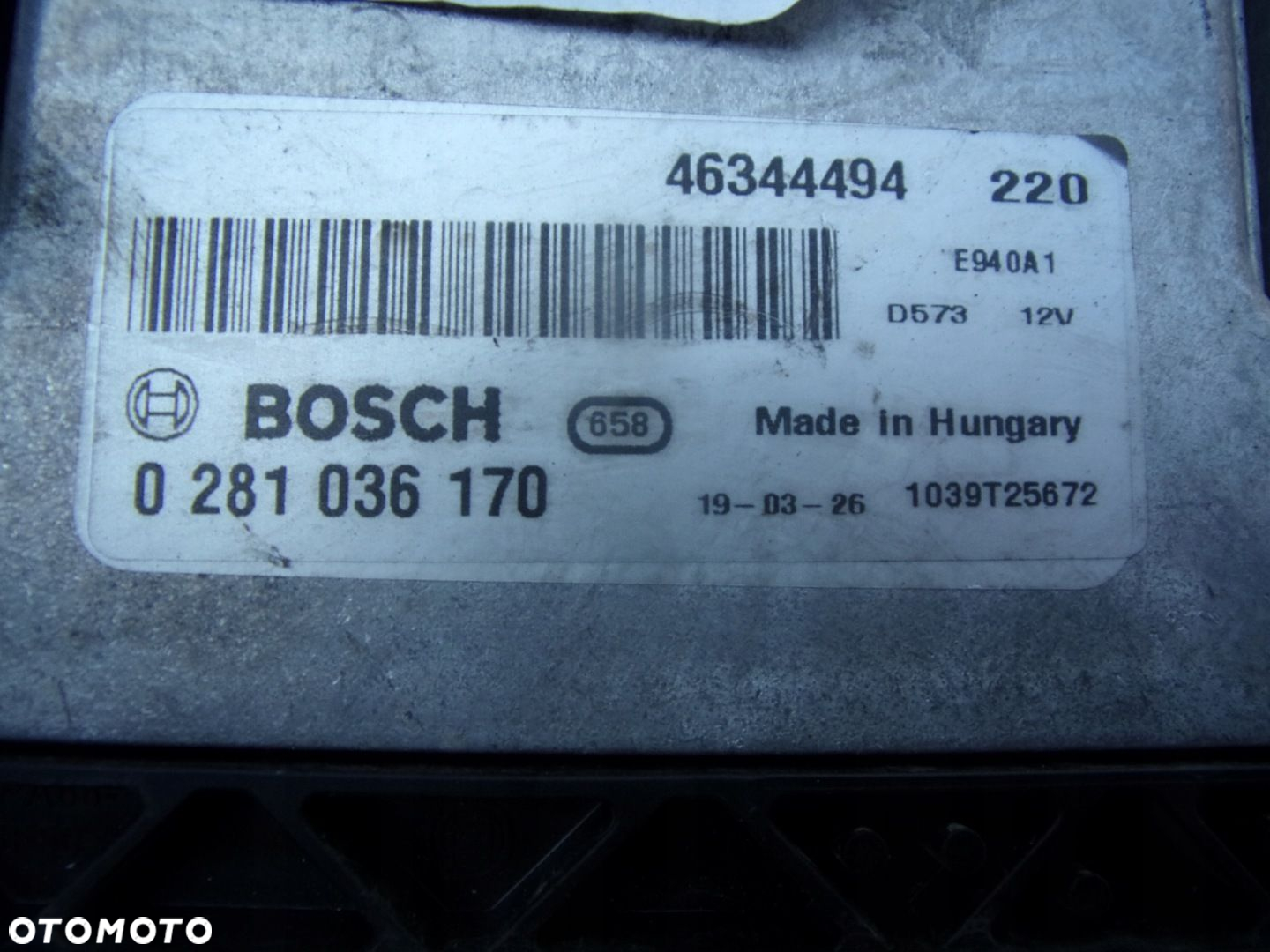 ALFA ROMEO GIULIETTA 2.0 M-JET KOMPUTER 46344494 - 2