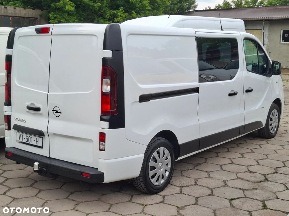 Opel Vivaro 2016 Long dubel kabina brygadówka klima Faktura VAT 23% - 8