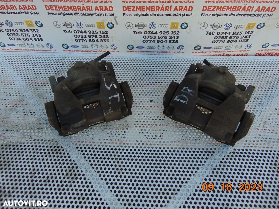 Etrier Renault megane 3 an 2008-2015 etrieri fata stanga dreapta sceni - 1