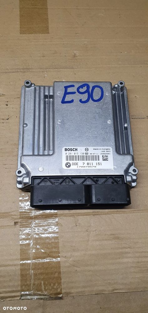Komputer sterownik silnika BMW 3 E90 3.0D 7811151 0281015130 - 1