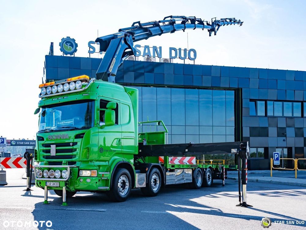 Scania R480 8x2 PALFINGER PK 78002 SH HDS Żuraw 2016 rok Fly Jib Kosz - 12