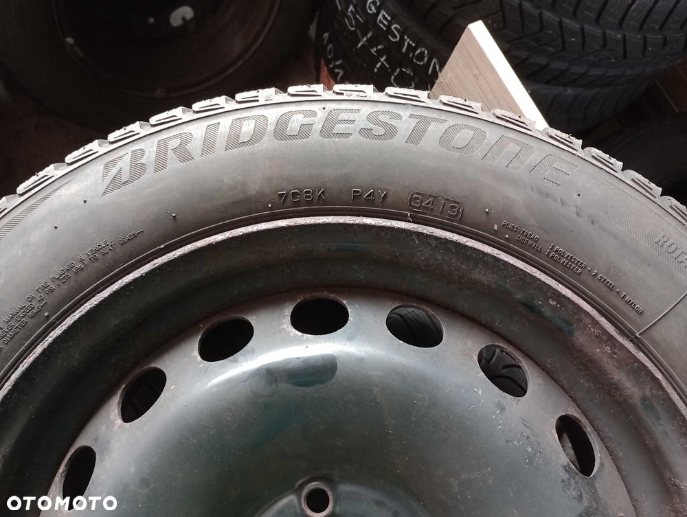 Opony zimowe 205x55 R16 BRIDGESTONE zima 205/55/16 - para 2 sztuki - 4
