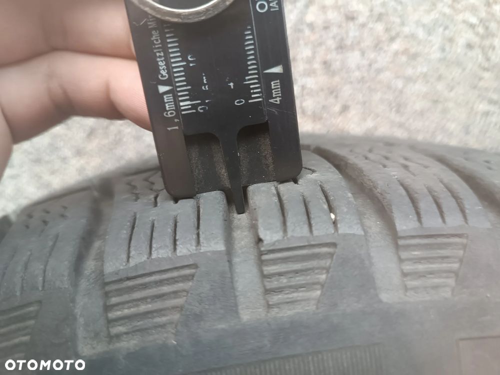 Komplet 4 szt - Opony Zimowe Zima Michelin 205/55/16 205/55r16 rok 2008, bieżnik 5,5-6 mm - 9