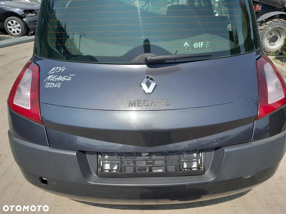 RENAULT MEGANE II KLAPA BAGAŻNIKA TYLNA TYŁ HB KOLOR: TEB66 - 1