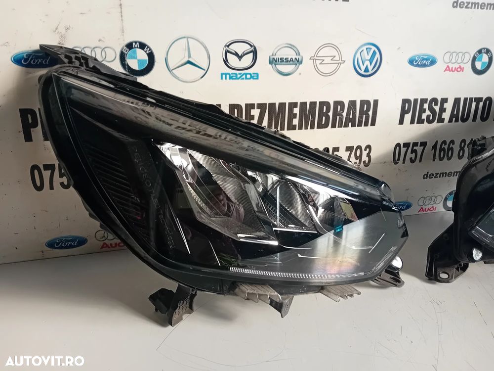 Faruri Far Stanga Dreapta Peugeot 2008 208 LED Tehnology 2019-2023 Originale 9833036180 933036380 - 4