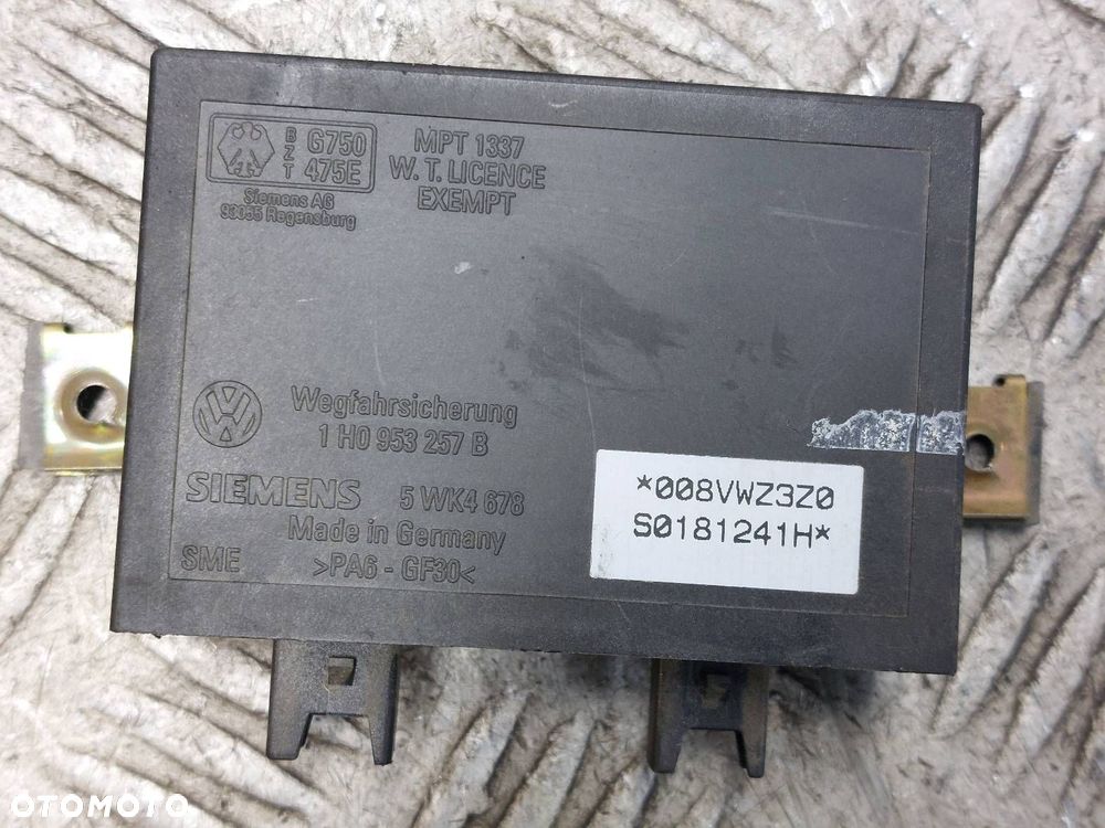 ZESTAW STARTOWY VOLKSWAGEN GOLF III 1.6 8V 032906026D 1H0953257B - 4