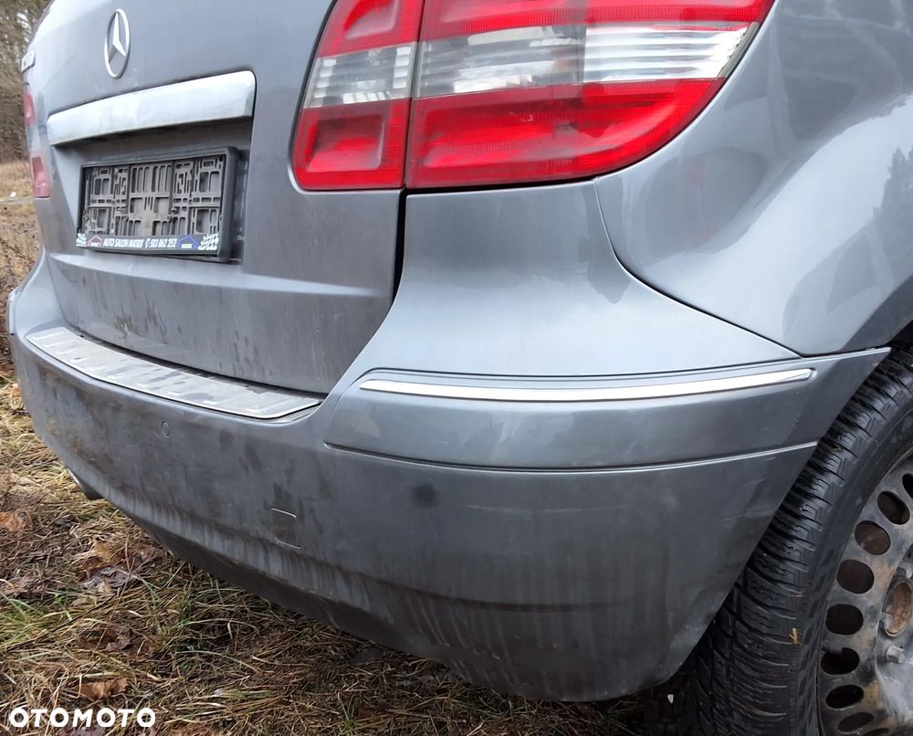 MERCEDES B-KLASA W245 TYLNY ZDERZAK PO LIFCIE W KOLOR 787 NA PDC CHROM DO MONTAŻU 2008-2011 ROK - 8
