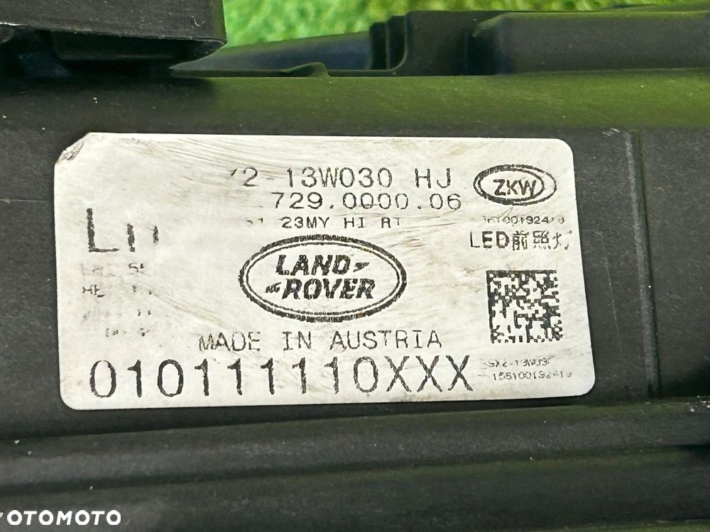 RANGE ROVER SPORT III 3 L461 23- REFLEKTOR LAMPA FULL LED LEWY PRZÓD LEWA PRZEDNIA PRZETWORNICA KOMPLETNA ORYGINAŁ - 16