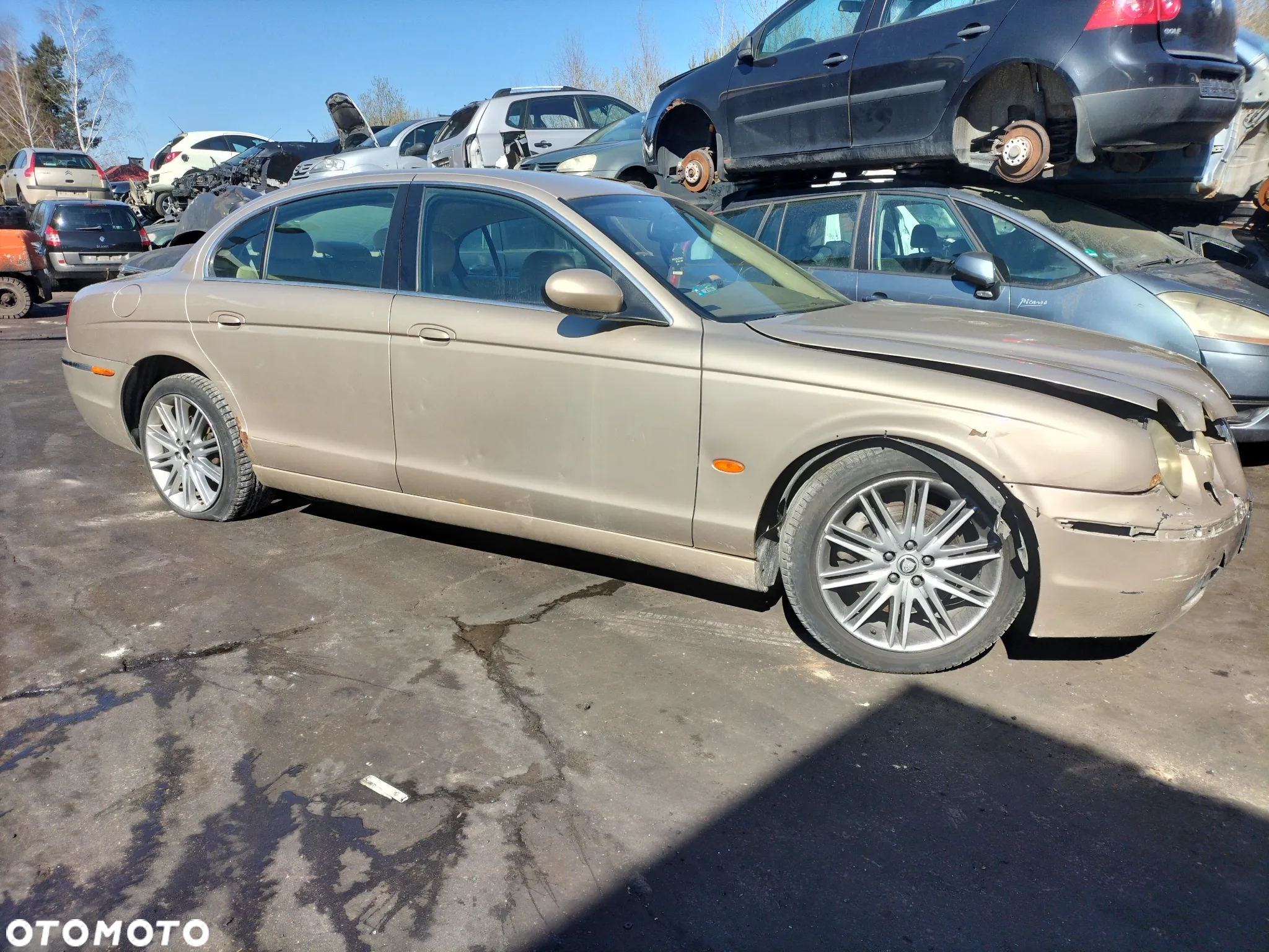 CAŁE AUTO NA CZĘŚCI LAMPY PRZÓD TYŁ KLAPA BAGAŻNIKA ZDERZAK JAGUAR S-TYPE 2.7 DIESEL 207 KM 04-08r - 3