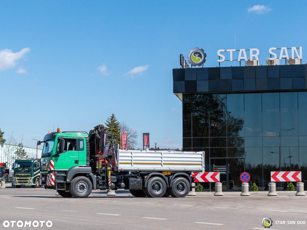 MAN TGS 33.440 6x4 PALFINGER PK 22002 EH HDS Żuraw Wywrotka Rotator - 12