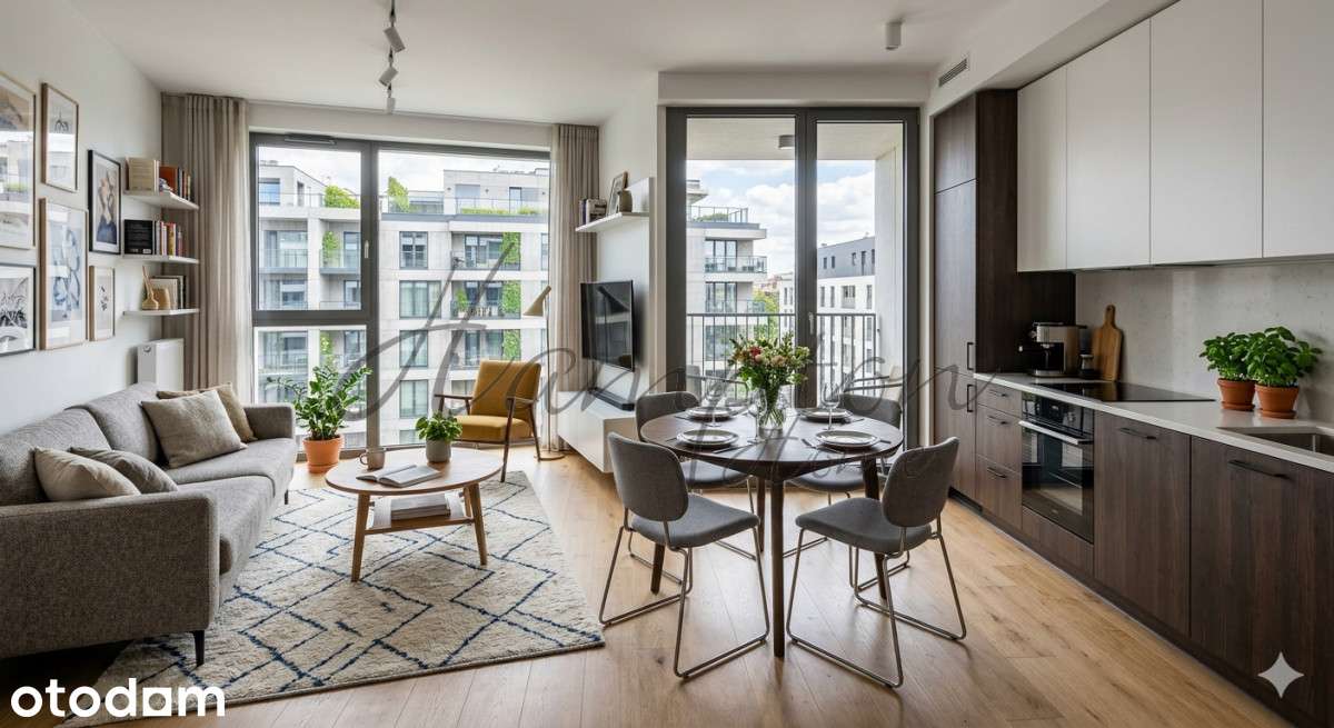 Nowoczesny Apartament | 2 Pokoje | balkon