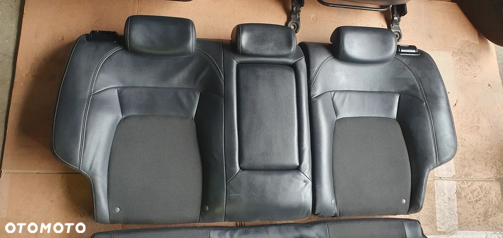 Fotele kanapa boczki podłokietnik komplet półskóra Kia Sportage III - 8