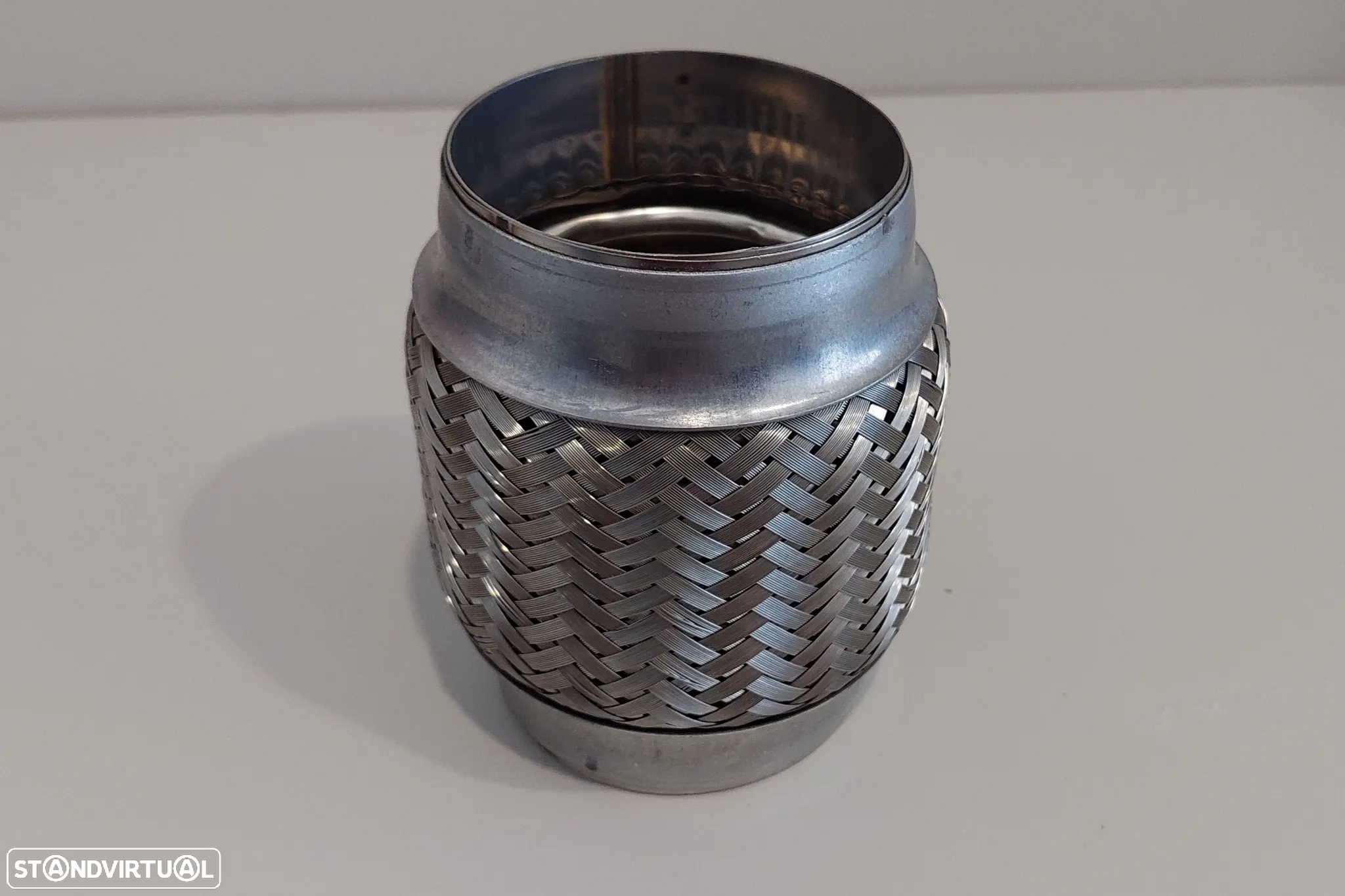 70mm - Flexível Inox Reforçado Escapes Universal (120mm comprimento) - 3