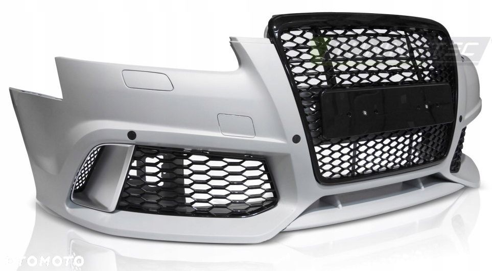 Zderzak przod Grill Kratki Tuning R S6 S-Line look Audi A6 C6 4f 04-08-11 - 1